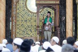 Jadi Khatib Jumat di Bangil, Mahfud MD Sampaikan Kisah Alqomah