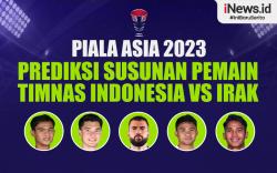 Infografis Prediksi Susunan Pemain Timnas Indonesia Vs Irak di Piala Asia 2023