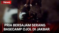  Basecamp Ojol Diserang Pria Bersajam di Jakbar, 1 Orang Luka-Luka