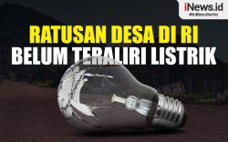Infografis Ratusan Desa di RI Ternyata Belum Teraliri Listrik
