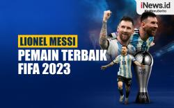 Lionel Messi Raih Penghargaan Pemain Terbaik FIFA 2023, Kalahkan Erling Haaland dan Kylian Mbappe