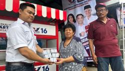 Pedagang Nasi Uduk di Jakbar Senang Dapat Gerobak Perindo: Sangat Membantu Saya