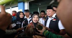Istighosah di Surabaya, Siti Atikoh Dukung Imunisasi Polio: Ini PR Kita Bersama