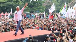 Ganjar ke Ribuan Pendukung di Jabar: Mari Kita Cetak Kemenangan Hattrick!