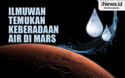 Infografis Ilmuwan Temukan Keberadaan Air di Planet Mars 