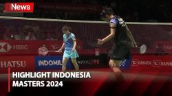 Ditaklukkan Nozomi Okuhara Dua Set Langsung, Gregoria Mariska Tersingkir di Perempatfinal Indonesia Masters 2024