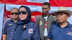 Kunjungi Korban Bencana Longsor di Sukabumi, Caleg Partai Perindo Salurkan Bantuan
