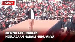 Kampanye Terbuka di Cirebon, Ganjar: Menyalahgunakan Kekuasaan dan Kewenangan Haram Hukumnya