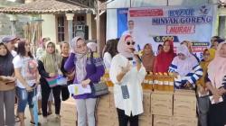 Bazar Murah Perindo di Kediri, Ratusan Liter Minyak Goreng Ludes Diserbu Warga