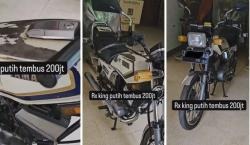 Viral Motor RX King Tua Karatan Dijual Rp200 Juta
