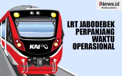 Infografis LRT Jabodebek Perpanjang Waktu Operasional