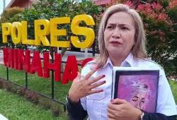 RPA Perindo Sulut Datangi Polres Minahasa terkait Kasus Kakek Cabuli Anak