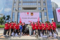 Timnas Indonesia U-20 Belajar Investasi Saham saat Sekolah Pasar Modal di BEI