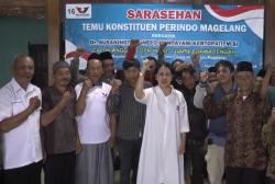 Temui Konstituen di Magelang, Nuning Kertopati Minta Amankan Suara Partai Perindo