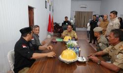 Pj Gubernur Sultra Datangi Bawaslu dan KPU, Cek Kesiapan Pemilu 2024<