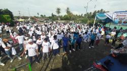 Senam Sehat Diikuti Ratusan Emak-Emak, Caleg Hermanto Phoeng: Partai Perindo Hadir untuk Masyarakat<