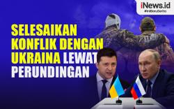 Infografis Putin Ingin Selesaikan Konflik dengan Ukraina lewat Perundingan