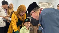 Caleg Partai Perindo Indra Utama Didoakan Pegadang Nasi Uduk di Sukabumi Jadi Wakil Rakyat