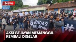 Aksi Gejayan Memanggil Kembali Gelar, Ratusan Massa Kritik Politik Dinasti dan Rusaknya Demokrasi