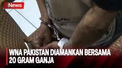  WNA Asal Pakistan Ditangkap Polres Cianjur, 20 Gram Ganja Diamankan