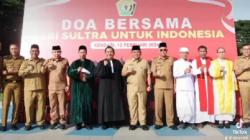 Pj Gubernur Andap Budhi Pimpin Doa Bersama dari Sultra untuk Indonesia<