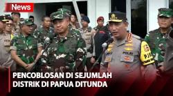 Kapolri: Pencoblosan di Sejumlah Distrik di Papua Ditunda akibat Terkendala Distribusi Logistik
