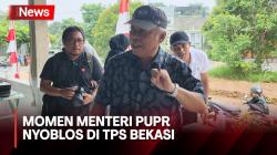 Masuk DPK, Menteri PUPR Baru Nyoblos Jam 12.00 Bersama Keluarga