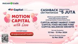 Yuk Cek Kado Valentine dari Capital Asset Management, Ada Total 5 Juta Rupiah di MotionTrade!