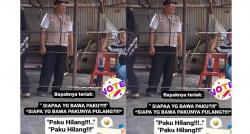 Kocak, Paku Pencoblosan Hilang di TPS Medan, Netizen: Disangka Pakunya Suvenir