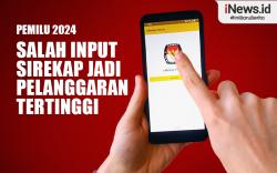 Infografis Jaga Pemilu Ungkap Kesalahan Input Sirekap Jadi Pelanggaran Tertinggi