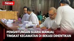 Sirekap Bermasalah, KPU Kota Bekasi Hentikan Penghitungan Suara Manual Tingkat Kecamatan 