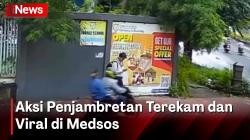 Aksi Penjambretan Handphone Milik Pelajar Terekam CCTV dan Viral di Media Sosial