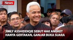Jimly Asshiddiqie Sebut Hak Angket hanya Gertakan, Ganjar Beri Respons Ini