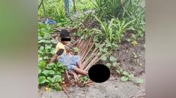 Ngeri, ODGJ Tebas Kaki Bocah hingga Putus di Buton