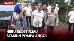 Pastikan Banjir Terkendali, Heru Budi Tinjau Stasiun Pompa Ancol