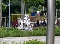 Viral Gadis Berhijab Mesum di Taman Merjosari Malang, Satpol PP Turun Tangan