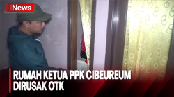  Rumah Ketua PPK Cibeureum Sukabumi Dirusak Orang Tak Dikenal