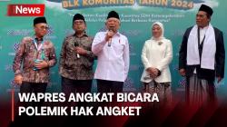 Wapres Sebut Hak Angket Urusan DPR, Pemerintah Tidak Terlibat