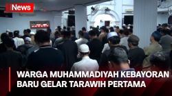 Warga Muhammadiyah Kebayoran Baru Gelar Salat Tarawih Pertama Ramadhan 1445 H