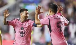 Messi dan Suarez Cetak Gol saat Inter Miami Libas Nashville, Lolos Perempat Final Liga Champions CONCACAF