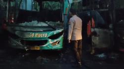 3 Bus PO Margo Mulyo Terbakar, Milik Anggota DPRD Pekalongan