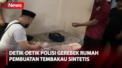 Polisi Gerebek Rumah Pembuatan Tembakau Sintetis di Jaksel, 4 Orang Diamankan