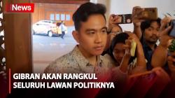 Cawapres Gibran Sebut Akan Rangkul Lawan Politiknya, Tapi...