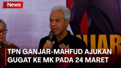 Ajukan Gugat Sengketa Pemilu ke MK, TPN Ganjar-Mahfud Siapkan 30 Saksi 