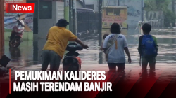 Pemukiman di Kalideres Masih Terendam Banjir walau Jakarta Tak Hujan  