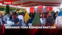 Berebut Bantuan, Pengungsi Banjir di Demak Menangis Tak Kedapatan