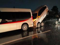 Kronologi Tabrakan Beruntun di Tol Purbaleunyi, Mobilio Seruduk Antrean Kendaraan