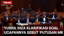 Kubu Ganjar-Mahfud Ungkit soal Pernyataan 'Putusan MK Cacat', Begini Respons Yusril Ihza