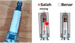 Ungkap Dampak Insulator Busi Retak, NGK: Motor Bisa Jadi Boros dan Susah Dihidupkan