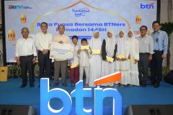 Berbagi Kebahagiaan di Bulan Ramadan, BTN Bantu Panti Asuhan